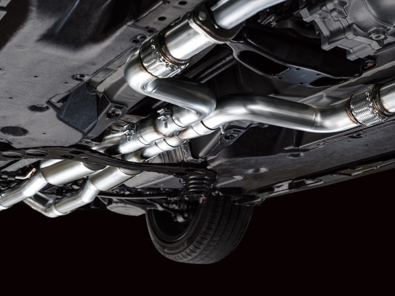 AWE Tuning 3015-32400 FITS AWE 2023 Nissan Z RZ34 RWD Touring Edition Catback Exhaust System w/ Chrome Silver Tips