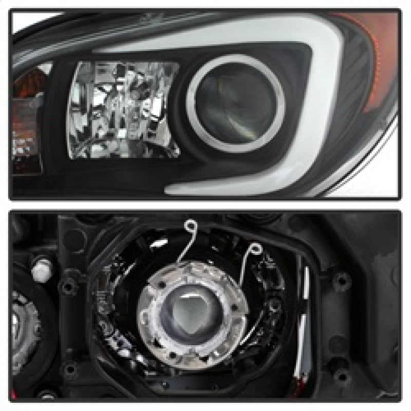 SPYDER 5083920 - Spyder Subaru WRX 2006-2007 Projector HeadlightsHalogen OnlyBlack PRO-YD-SWRX06-LBDRL-BK