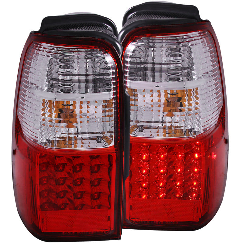 ANZO 311070 -  FITS: 2001-2002 Toyota 4 Runner LED Taillights Red/Clear