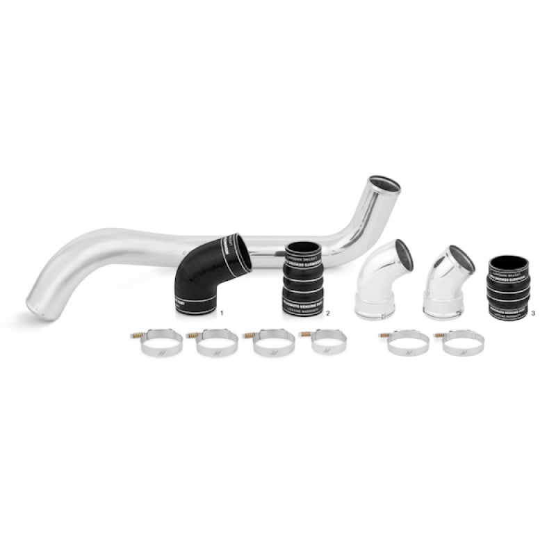 Mishimoto MMINT-DMAX-06KSL FITS 06-10 Chevy 6.6L Duramax Intercooler Kit w/ Pipes (Silver)