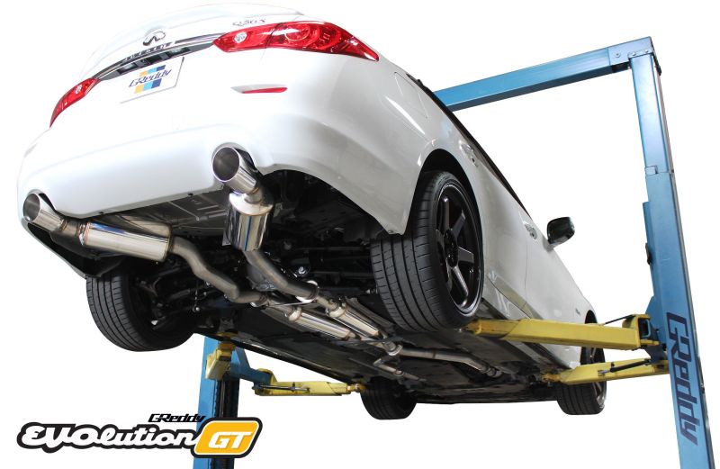 GReddy 10128306 - 16+ Infiniti Q50 Evolution (RWD ONLY) GT Cat-Back Exhaust