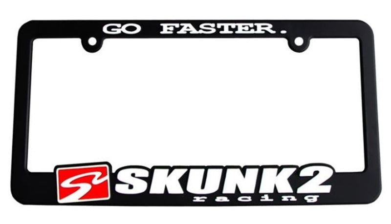 Skunk2 Racing 838-99-1460 -  -Skunk2 Go Faster License Plate Frame