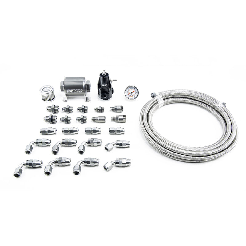 DeatschWerks 6-610 - 10-15 Chevy Camaro X2 Series Pump Module -6AN PTFE Plumbing Kit