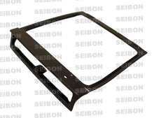 Load image into Gallery viewer, Seibon TL8891HDCRX FITS 88-91 Honda CRX OEM Carbon Fiber Trunk/Hatch