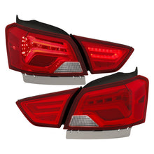 Load image into Gallery viewer, ANZO - [product_sku] - ANZO 14-18 Chevrolet Impala LED Taillights Red/Clear - Fastmodz