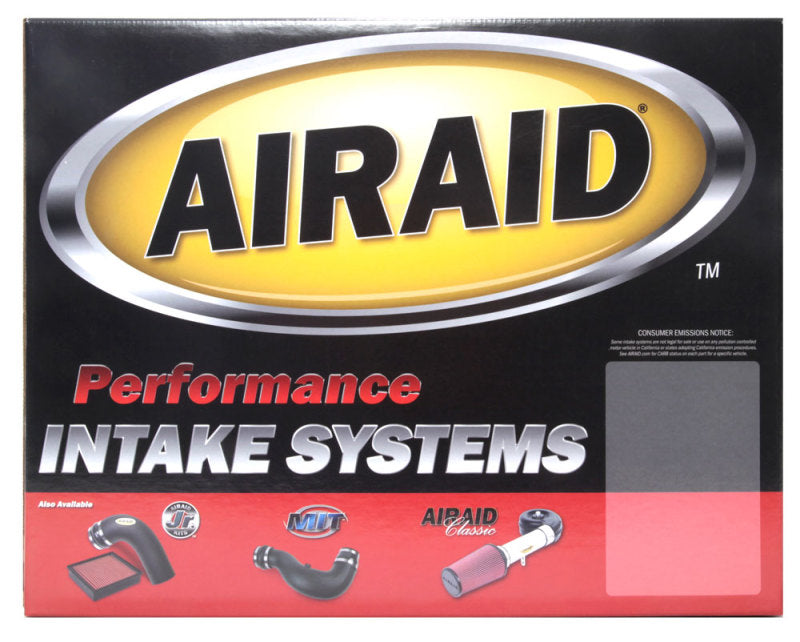 Airaid 310-137 - 03-06 Jeep Wrangler 2.4L CAD Intake System w/ Tube (Oiled / Red Media)