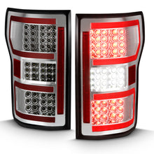 Load image into Gallery viewer, ANZO - [product_sku] - ANZO 2018-2019 Ford F-150 LED Taillight Chrome (Red Light Bar) (w/ Sequential) - Fastmodz