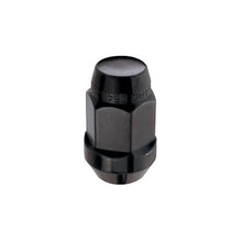 Load image into Gallery viewer, McGard 64074 FITS Hex Lug Nut (Cone Seat Bulge Style) M14X1.5 / 22mm Hex / 1.635in. Length (4-Pack) - Black