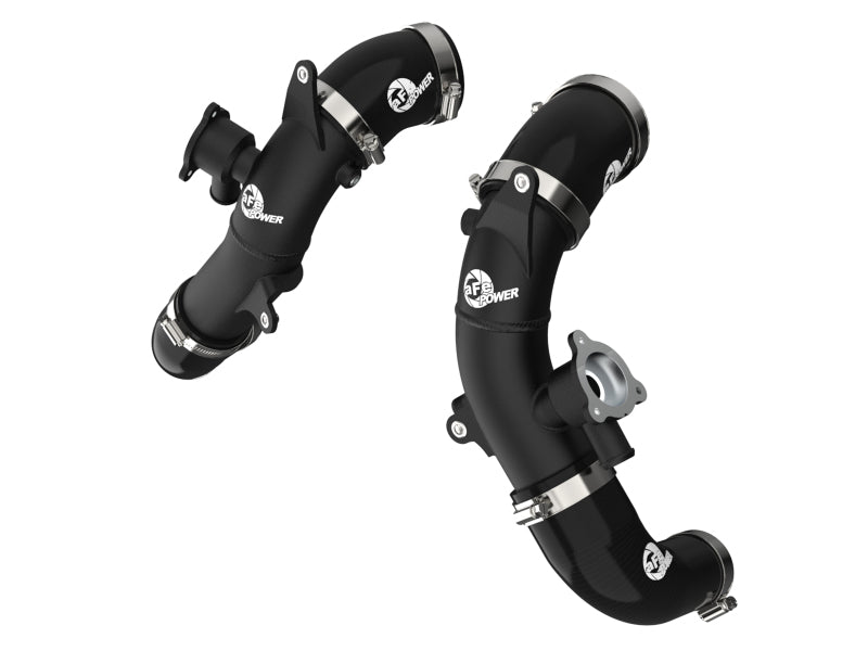 aFe 46-20568-B FITS 2022 Toyota Tundra V6-3.5L (tt) BladeRunner 2.5in Aluminum Hot Charge Pipe - Black