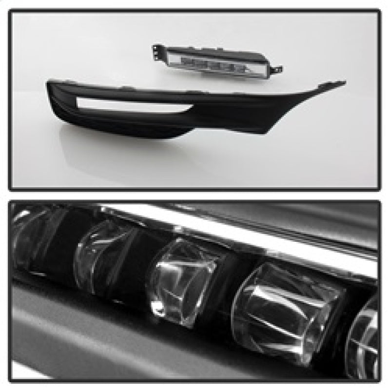 SPYDER 5083050 - Spyder Honda Accord Sedan 2016-2017 OEM LED Fog Lights W/Switch- Clear FL-HA2016-4D-LED-C