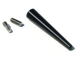 Torque Solution TS-BA-BL15 - Black Billet Shorty Antenna: Audi / Volkswagen