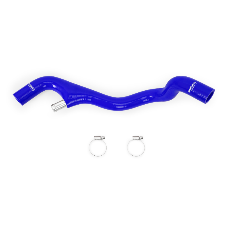 Mishimoto MMHOSE-F2D-05EBL FITS 05-07 Ford F-250/F-350 6.0L Powerstroke Lower Overflow Blue Silicone Hose Kit