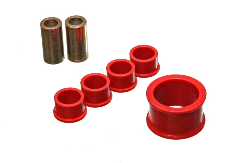 Energy Suspension 7.10105R - 02-09 Nissan 350Z / 03-07 Infiniti G35 Coupe Red Rack and Pinion Bushing Set