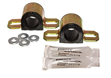 Load image into Gallery viewer, Energy Suspension 11.5104G FITS 86-91 Mazda RX7 Black 24mm Front Sway Bar Bushings