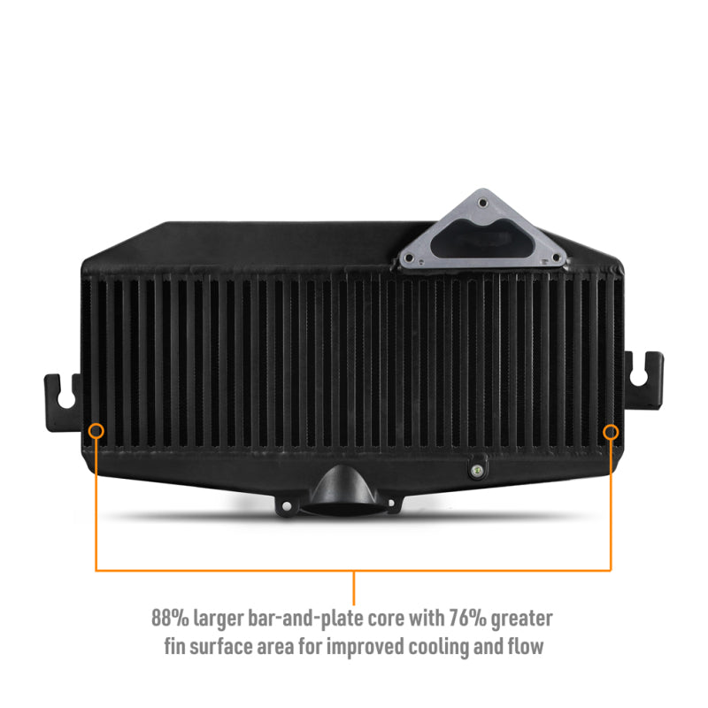 Mishimoto MMTMIC-WRX-22BK FITS 2022+ Subaru WRX Top-Mount IntercoolerBlack