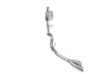 CORSA Performance 21166 FITS Corsa 2021-2022 Ford F-150 SuperCab/6.5in Bed 3.5L V6 Sport Cat-Back Single Side Exit-Polished