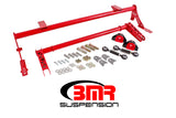 BMR Suspension XSB005R - BMR 05-14 S197 Mustang Rear Bolt-On Hollow 35mm Xtreme Anti-Roll Bar Kit (Polyurethane) Red