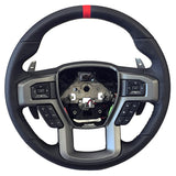 Ford Racing M-3600-F15RRD - 2015-2017 F-150 Raptor Performance Steering Wheel Kit Red Sightline