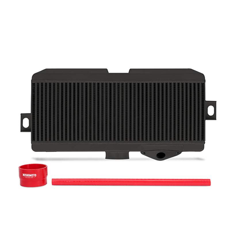 Mishimoto MMTMIC-STI-08BKRD - Subaru 08-15 WRX STi Top-Mount Intercooler KitPowder Coated Black & Red Hoses