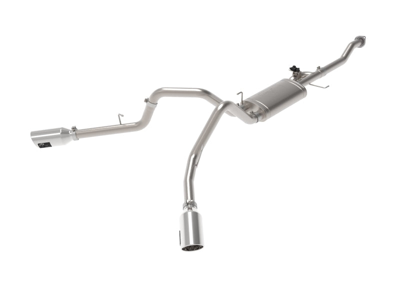 aFe 49-33123-P FITS Gemini XV 3in 304 SS Cat-Back Exhaust 15-20 Ford F-150 V6 2.7L/3.5 w/ Polished Tips