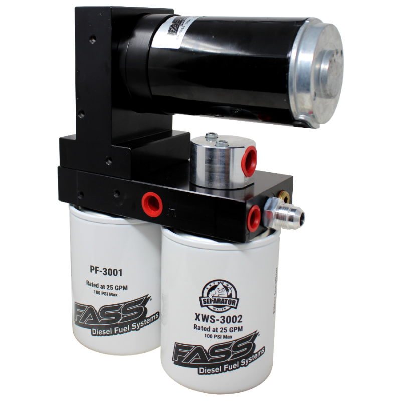 FASS Fuel Systems TSD07165G - FASS 05-17 Dodge 2500/3500 Cummins 165gph Titanium Series Fuel Air Separation System TS D07 165G