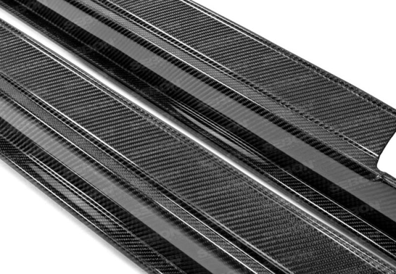 Seibon SS1113NSGTR-SS FITS 12-13 Nissan GTR R35 SS-Style Carbon Fiber Side Skirts (Pair)