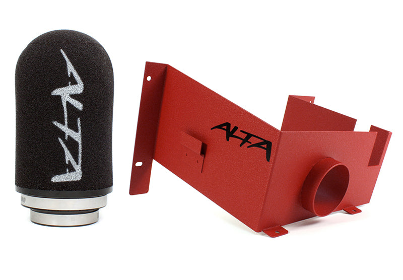Alta AMP-INT-300RD - 02-06 R53 Mini Automatic ONLY Cold Air Intake Red (No Silicone Inlet Hose)