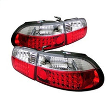 Load image into Gallery viewer, SPYDER 5004741 - Spyder Honda Civic 92-95 3DR LED Tail Lights Red Clear ALT-YD-HC92-3D-LED-RC