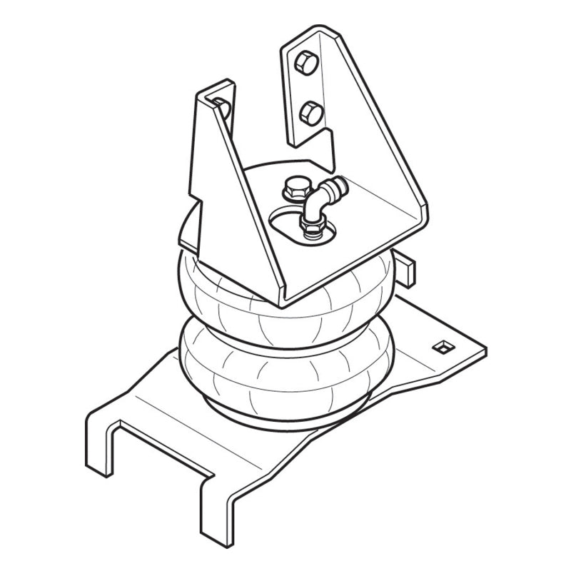 Firestone 2245 - Ride-Rite Air Helper Spring Kit Rear 00-06 Toyota Tundra 2WD (TRD Only) & 4WD (W21760)