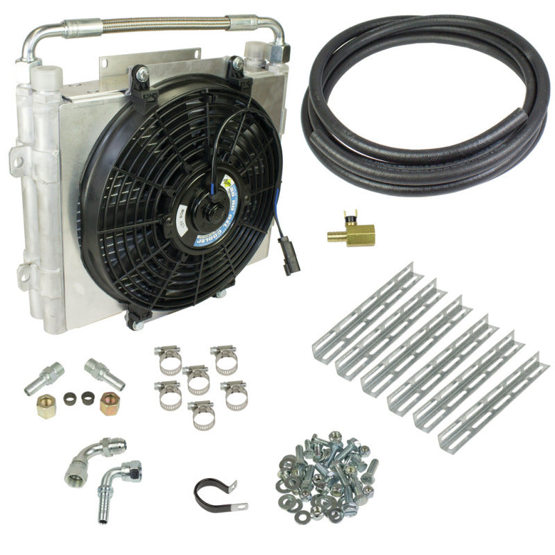 BD Diesel 1030606-DS-12 BD Diesel Xtrude Double Stacked Transmission Cooler Kit - Universial 1/2in Tubing - free shipping - Fastmodz