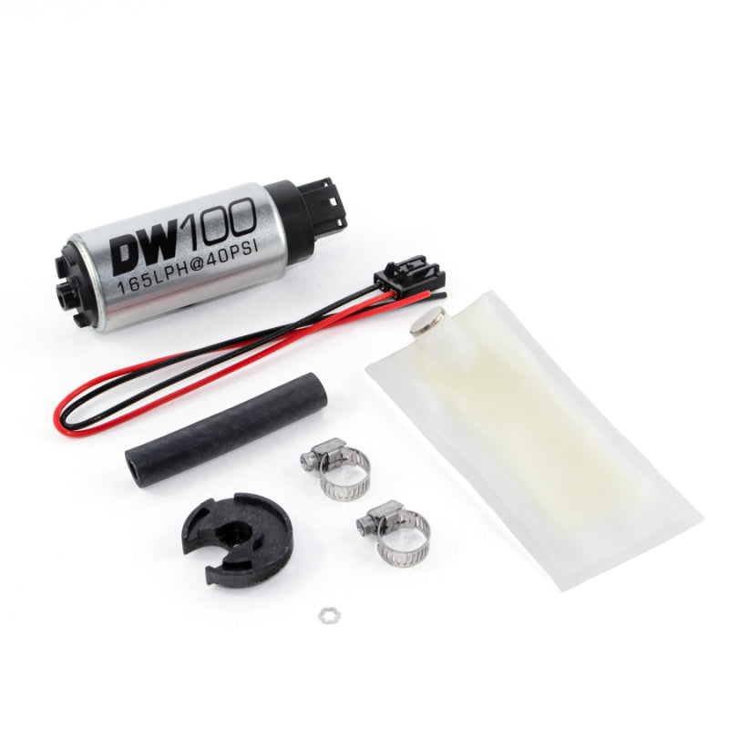 DeatschWerks 9-101-0848 - 165 LPH In-Tank Fuel Pump w/ 94-05 Mazda Miata 1.6 / 1.8L Install Kit