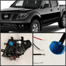 Load image into Gallery viewer, SPYDER 5011527 - Spyder Nissan Frontier 05-08 Projector Headlights LED Halo LED Blk PRO-YD-NF05-HL-BK