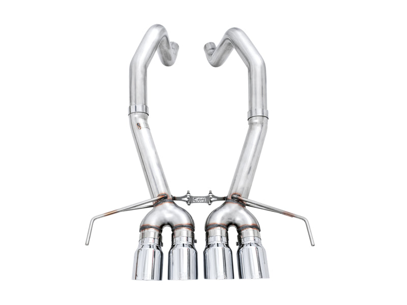 AWE Tuning 3020-42073 FITS 14-19 Chevy Corvette C7 Z06/ZR1 (w/o AFM) Track Edition Axle-Back Exhaust w/Chrome Tips
