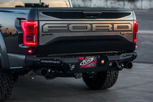 Load image into Gallery viewer, Addictive Desert Designs R117321430103 - 17-18 Ford F-150 Raptor HoneyBadger Rear Bumper w/ 10in SR LED Mounts