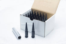 Load image into Gallery viewer, Wheel Mate 35423P - Spiked Lug Nuts Set of 32 Black 14x1.50