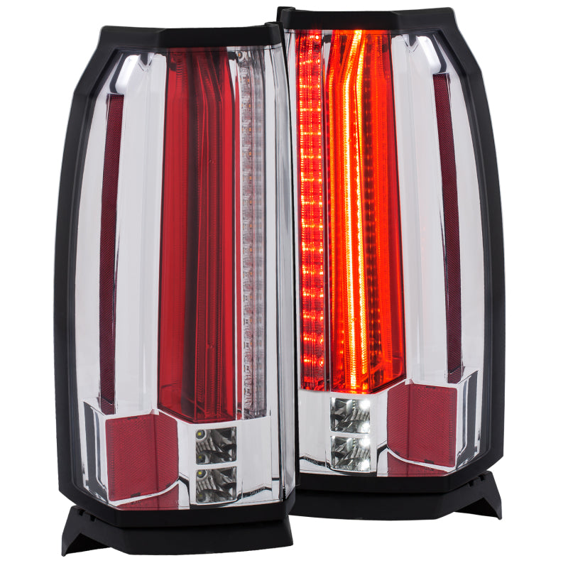 ANZO 311280 FITS 2015-2017 Chevrolet Suburban/Tahoe LED Taillights Chrome