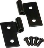 Kentrol 50407 FITS 76-06 JEEP CJ/Wrangler YJ/TJ Lower Door Hinge PairPowdercoat Black