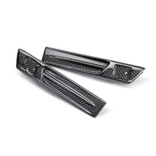 Load image into Gallery viewer, Seibon FDL0910NSGTR FITS 09-10 Nissan GTR R35 Carbon Fiber Fender Duct Logos (Pair)