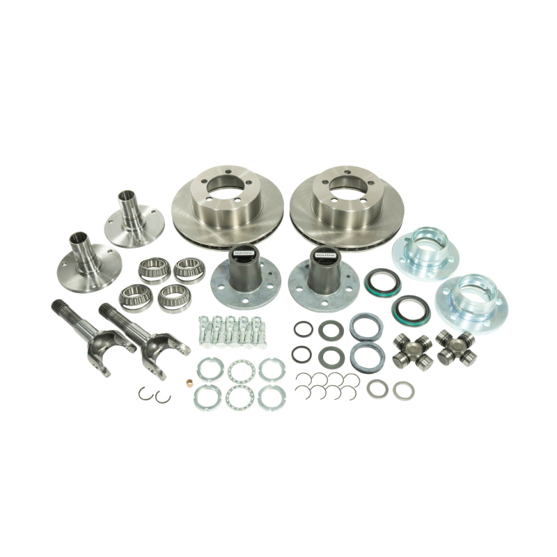 Yukon Gear & Axle YA WU-07 - Yukon Gear Spin Free Locking Hub Conv Kit For Dana 30 & Dana 44 TJ / XJ / YJ / 27 Spline / 5 X 4.5in