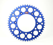 Load image into Gallery viewer, Renthal 2023 Yamaha WR 250F-450F / 01-07 WR250 Rear Grooved Sprocket - Blue 520-52P Teeth