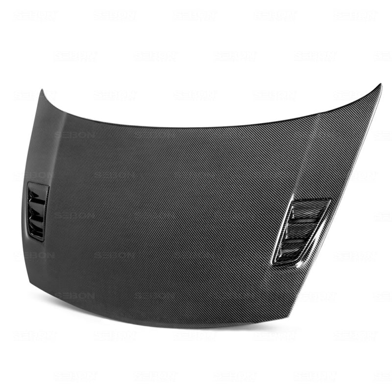 Seibon HD0607HDCV4DJ-MGII FITS 06-10 Honda Civic 4 Door JDM / Acura CSX (FD1/2/3/5) MG II Carbon Fiber Hood