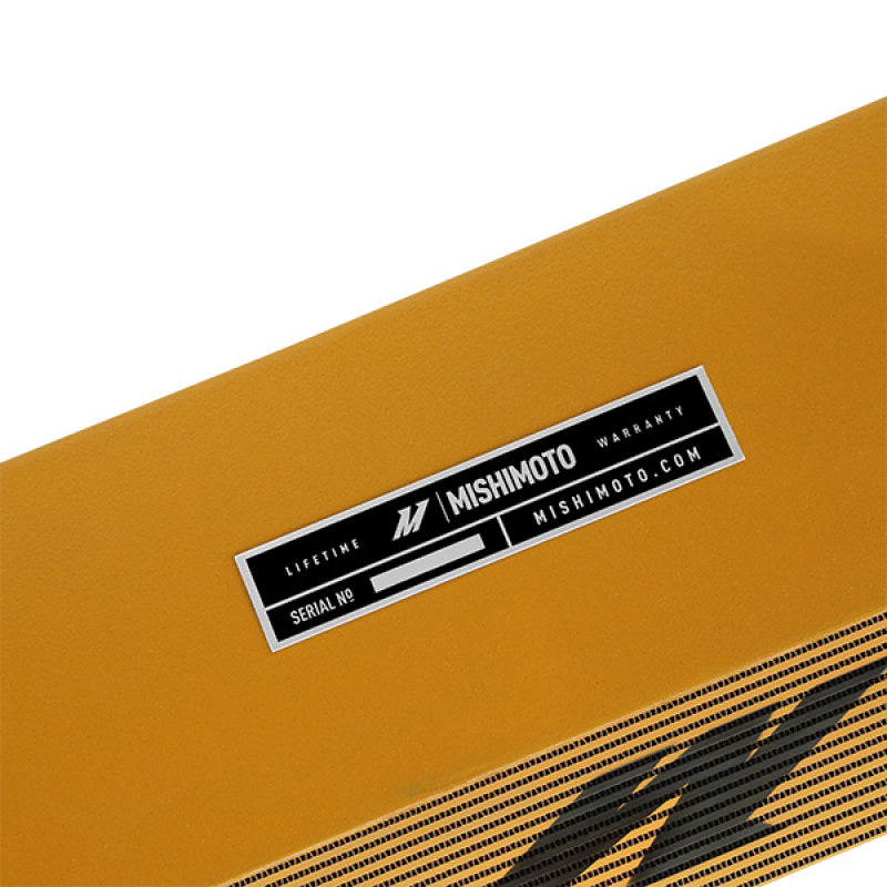 Mishimoto MMINT-FOST-13KBGD FITS 2013+ Ford Focus ST Gold Intercooler w/ Black Pipes