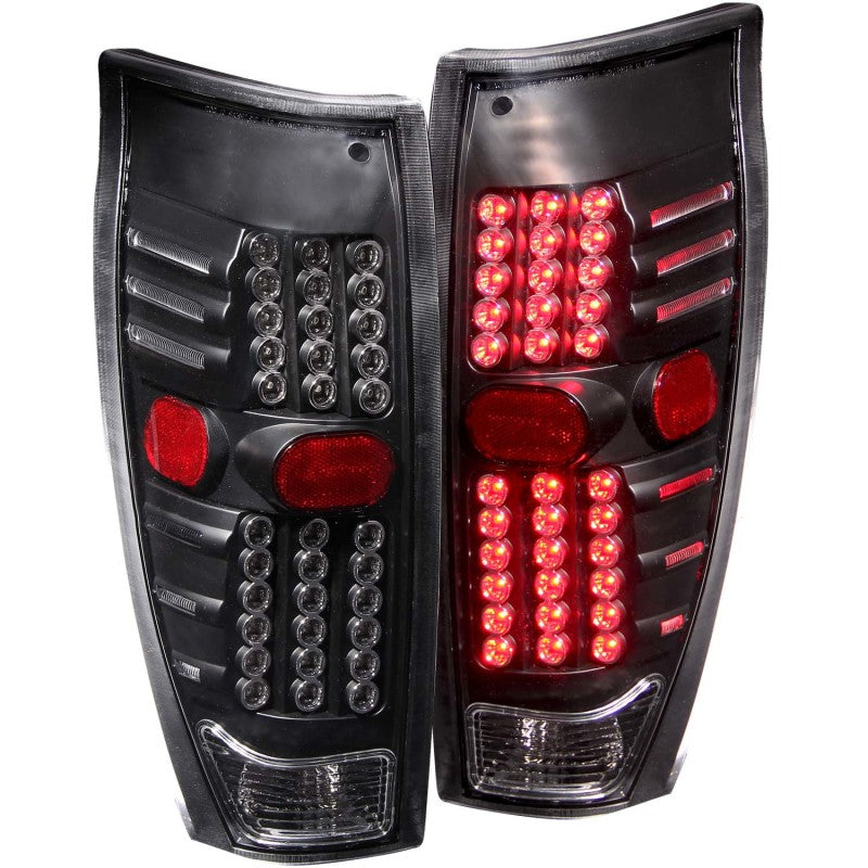 ANZO 311115 FITS 2002-2006 Chevrolet Avalanche LED Taillights Black