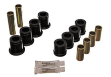 Load image into Gallery viewer, Energy Suspension 7.3102G - 87-95 Nissan Pathfinder 2WD/4WD Black Front Control Arm Bushing Set