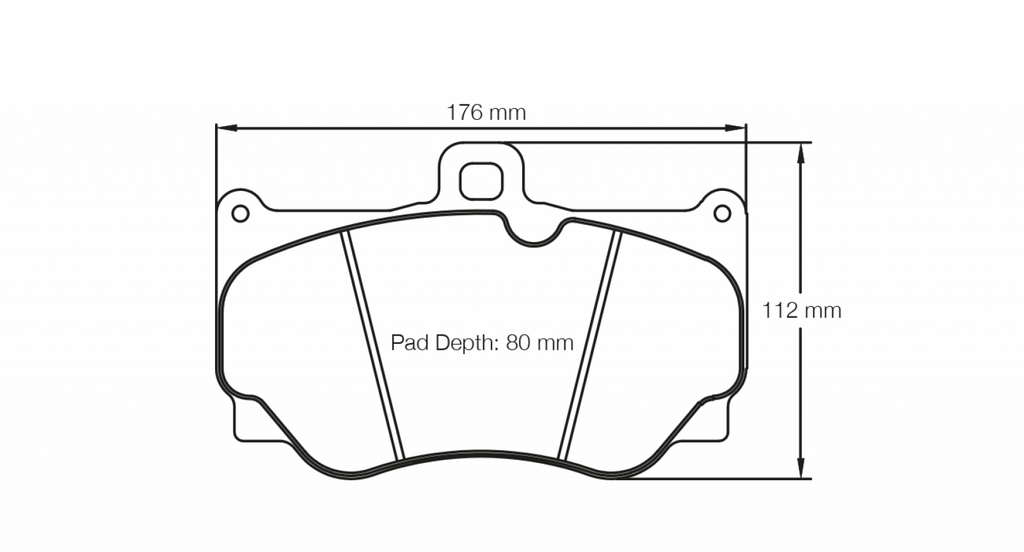 Pagid Racing 8011 RSC1 Compound Brake Pads