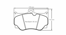 Load image into Gallery viewer, Pagid Racing 8011 RSC1 Compound Brake Pads