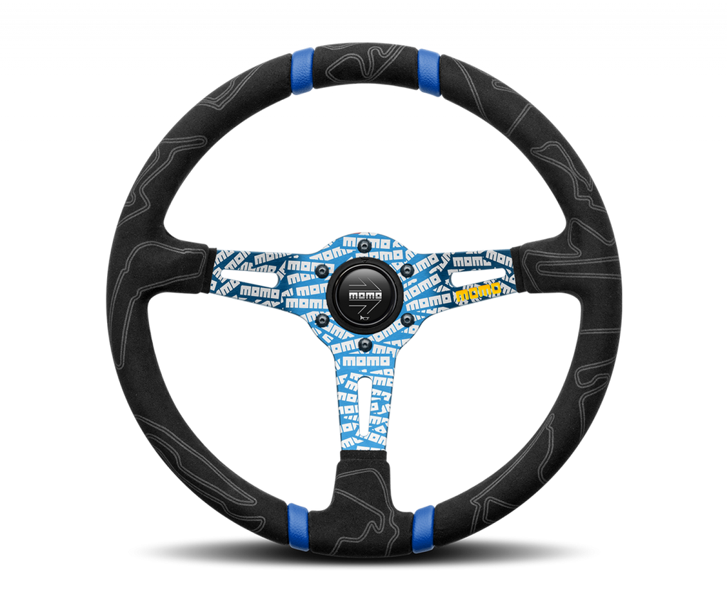 MOMO ULTRA Steering Wheel Blue