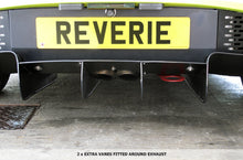 Load image into Gallery viewer, Reverie Lotus Elise/Exige S2/111R/240R Carbon Rear Diffuser - 3 Element, 3 Fixing Holes Standard Finish