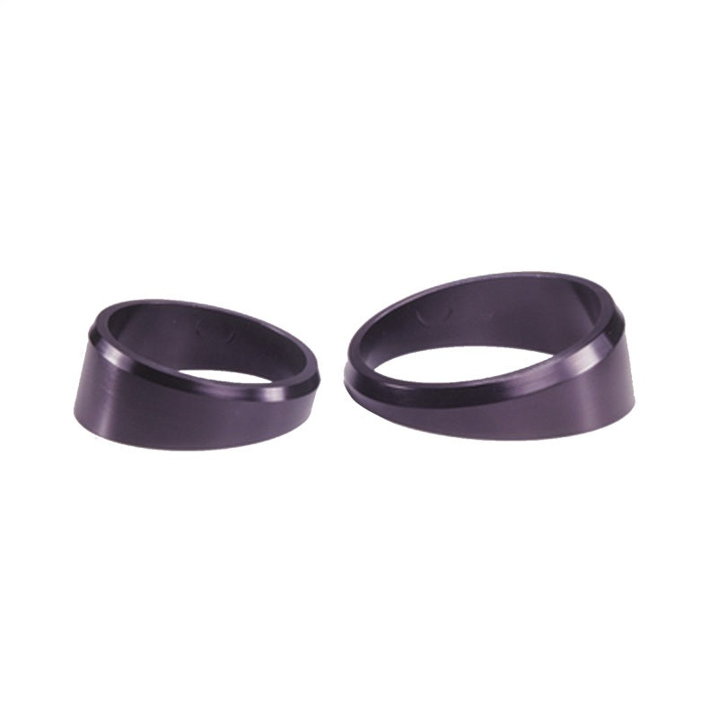 AutoMeter 2234 - Autometer or Autogage 2-1/16in Black Angle Rings -3 Pack