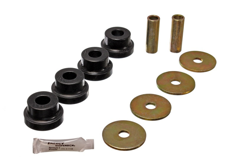 Energy Suspension 7.1102G - 70-78 Nissan 240Z/260Z/280Z Black Differential Carrier (Mustache Bar) Bushings